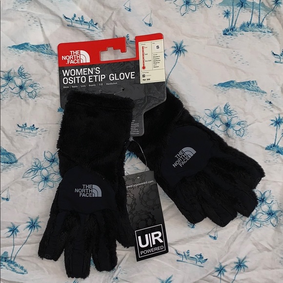 north face osito gloves